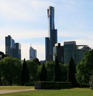 Eureka Tower, Melbourne, Austrlie, 300 m, tvrt nejvy stavba na jin polokouli (tet je Sydney Tower) © Nevermore – Fotolia.com
