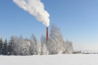 Heluz cihlsk prmysl Cihelna Doln Bukovsko zima