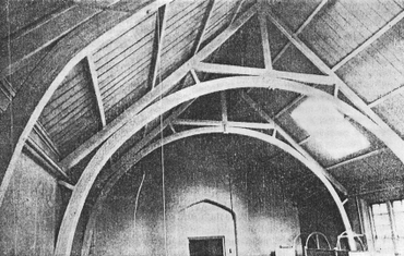 Obrzek 1 – Hala v univerzit Southampton/Anglie 1860 se povauje za nejstar znmou devnou lepenou konstrukci