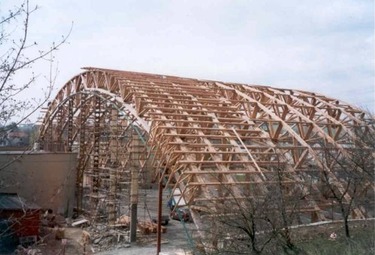 Montn stav konstrukce v roce 2001