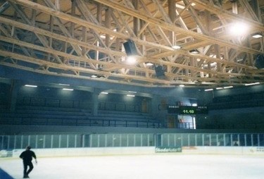 Interir zimnho stadionu v roce 2002