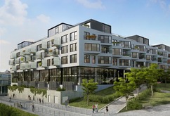 01 Rezidenn projekt Sacre Coeur² na praskch Hebenkch, zdroj SATPO, Schindler Seko Architects