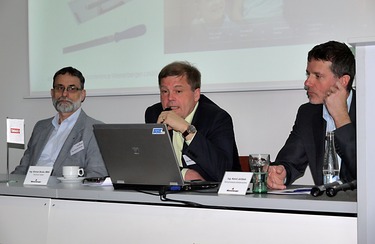Zleva: Ing. Antonn Horsk, Ing. Roman Busta, MBA, Ing. Kamil Jebek