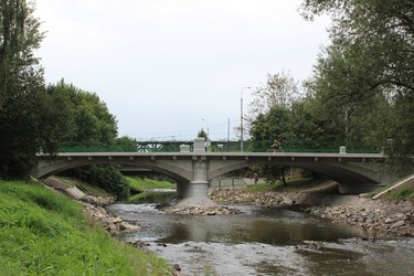 Silnin most u Jn v Jihlav je ji nov po rekonstrukci (Josef Melan)