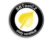 Zlat certifikt SBToolCZ