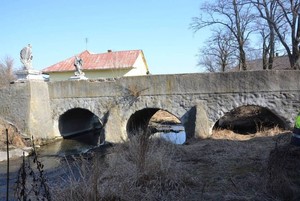 Obrzek 1: Most ev. . 36719-2 pes Brodeku v obci Dobromilice, okres Prostjov