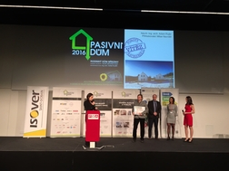 Vyhlášení vítězů na veletrhu FOR PASIV 2017