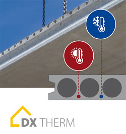 Strop DX THERM - chlazen a topen