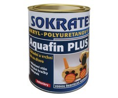 SOKRATES Aquafin PLUS – Akryl-polyuretanový lak na dřevo.