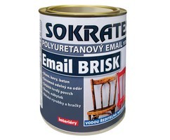 SOKRATES Email BRISK – Vrchní krycí barva pro vnitřní prostředí, určená pro průmyslovou výrobu a pro řemeslnické práce.
