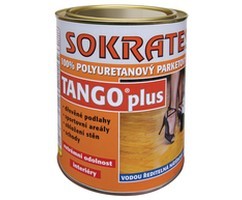 SOKRATES TANGO Plus – Lak na parkety polyuretanový, rychleschnoucí lak pro PROFI nátěry s přísadou látek odpuzujících vodu.