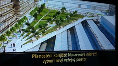 Praha, Masarykovo nádraží, projekt Penty Real Estate