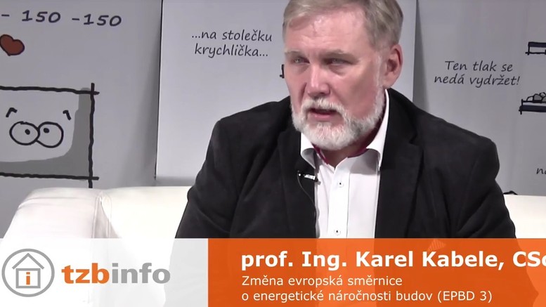 Prof. Ing. Karel Kabele, CSc. v rozhovoru pro TZB-info Prof. Ing. Karel Kabele, CSc. v rozhovoru pro TZB-info