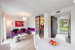 Interir modulrnho bytovho domu pro seniory a startovac byty - Pa Francie