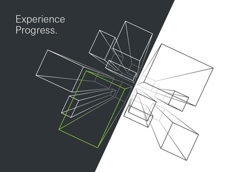 Vizuál a slogan „Experience Progress“ jsou zprávou i pozvánkou k osobnímu seznámení se s novými produkty a digitálními službami na stánku společnosti Schüco (stánek č. 301 v Hale B1) na veletrhu BAU 2019 v Mnichově.