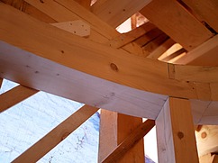 Detaily dřevěných konstrukcí…
