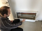 Rozdělovač pro podlahové vytápění v celém rodinném domě