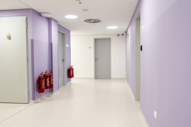 Podlahy Gerflor, II. interní klinika gastroenterologie a geriatrie v areálu FN Olomouc, foto Gerflor