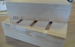 Obr. 1c – Dokumentace modelů ze smrkového dřeva pro exponování mikrovlnným zářením