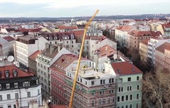 Nstavba Praha afakova - tet den vstavby