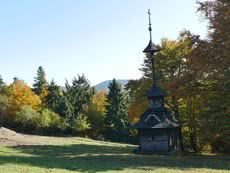 První dřevěná radhošťská kaple