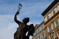 Raztka na sted svta v Olomouci (Ji Pes)