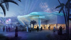 Vizualizace pavilonu Czech Spring na EXPO Dubaj