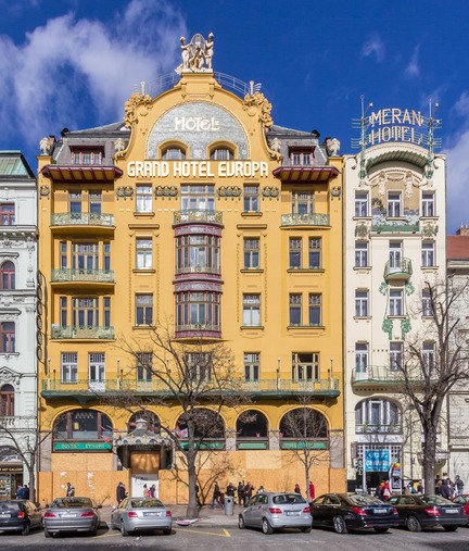 Hotel Evropa Praha (autor Raimond Spekking cc-by-sa-4-0-via-wikimedia-commons)