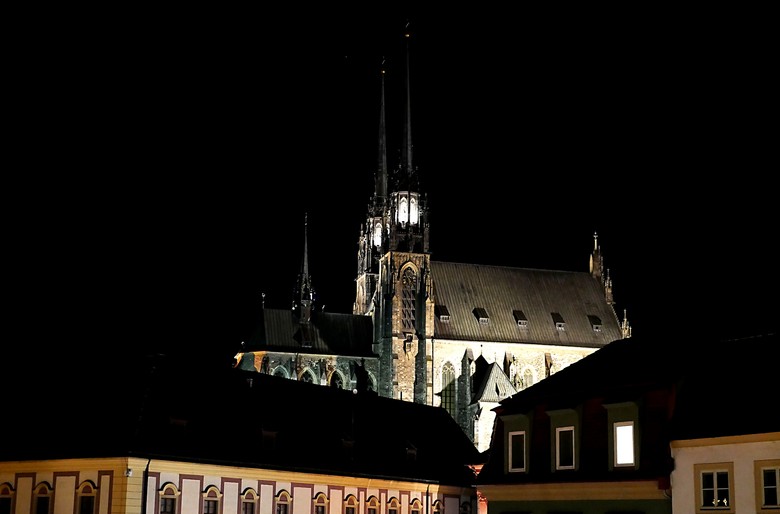 Brno – katedrála svatého Petra a Pavla