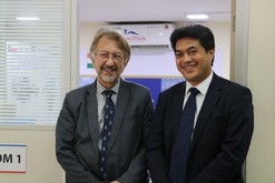 Zleva: Petr Motýl (Ředitel společnosti PBS India) a Ravi Hazarika (Country manager společnosti PBS India)