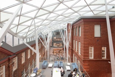 Skla SGG COOL-LITE® XTREME byla použita například pro budovu Fakulty strojního inženýrství londýnské Univerzity Sheffield