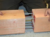 Neviditeľné spoje drevených profilov pomocou vlepovaných tyčí