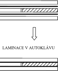 Obrázek 3: b) Vložený laminovaný spoj