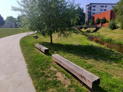 Pohled na park Mariacela (Fotografie – Ing. arch. Petr Brandejský)