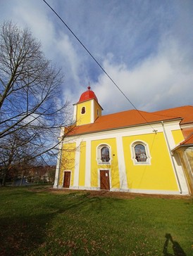 Kostel Volduchy u Rokycan po renovaci