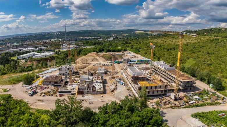 Brno, tvr Pod Hdy 01, foto a vstavba Trikaya