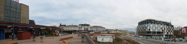 Panoramatick pohled z terasy Prioru smrem k ulici Dornych a Kenov. Foto: Ing. arch. Petr Brandejsk