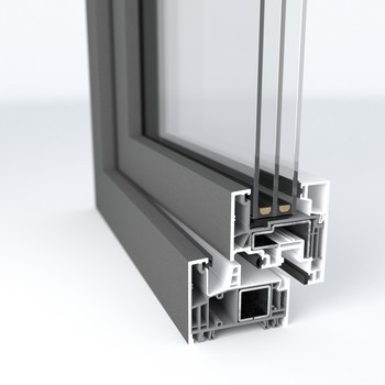 Obrzek 1 – PVC profil s recyklovanm materilem