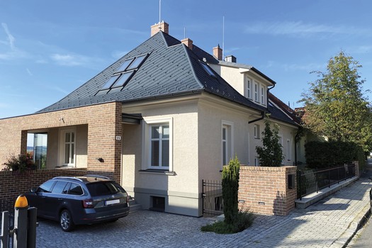 Realizace keramickho obkladu – rodinn dm, Ostrava