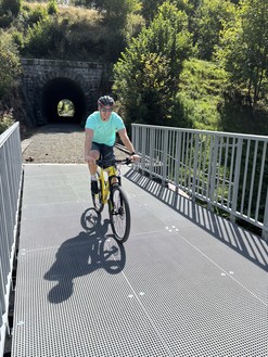 Nov stezka pro p a cyklisty
