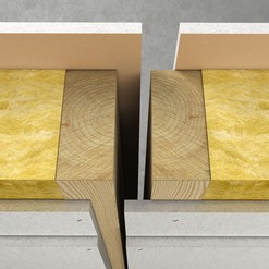 Detail spojen panel – svisl spra