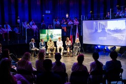 Panelisté na konferenci v Českém národním pavilonu Ukrajinského dne, Expo 2025, Zdeněk Jindra