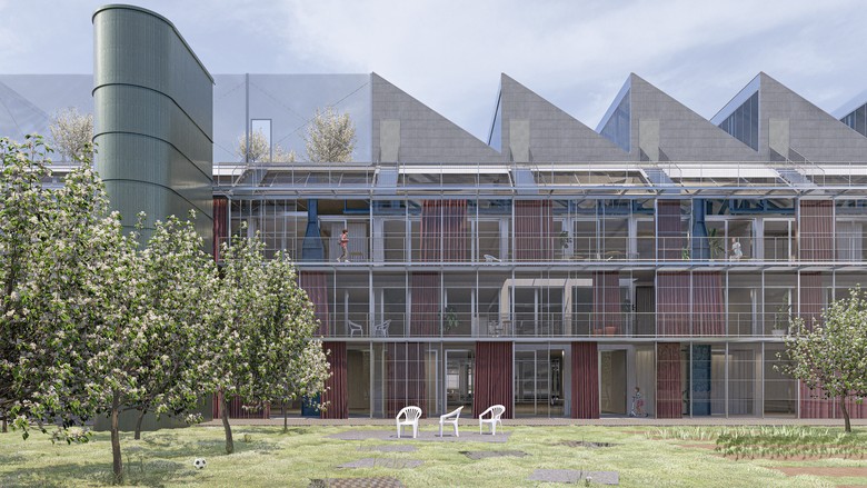 Diplomky 2025 – 2. cena KA, kola – komunita – msto, Autor: Hana Sauko