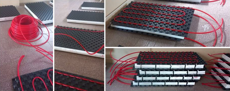 Obr. 5 Inštalácia potrubí [Autor]