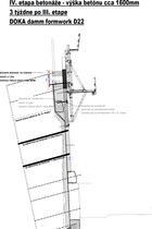 Obr.&nbsp;6d – Technologick� postup beton�e �plhac�m debnen�m DOKA Damm Formwork