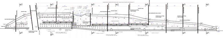 Obr. 2 – Pohľad čelný na stenu OM1