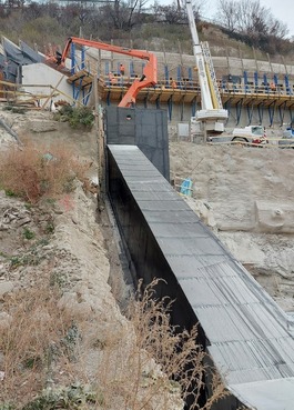 Obr. 15b – Celkový pohľad na kabelovod