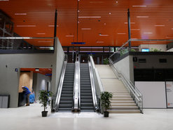 Noční pohled na halu. Foto: Petr Brandejský