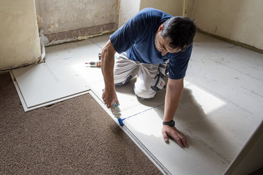 Rychlá rekonstrukce podlahy suchou cestou