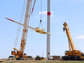 Stavba větrné elektrárny, foto &copy; TZB-info